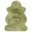 Australisches Merino-Lammfell, lindgrün, 100cm